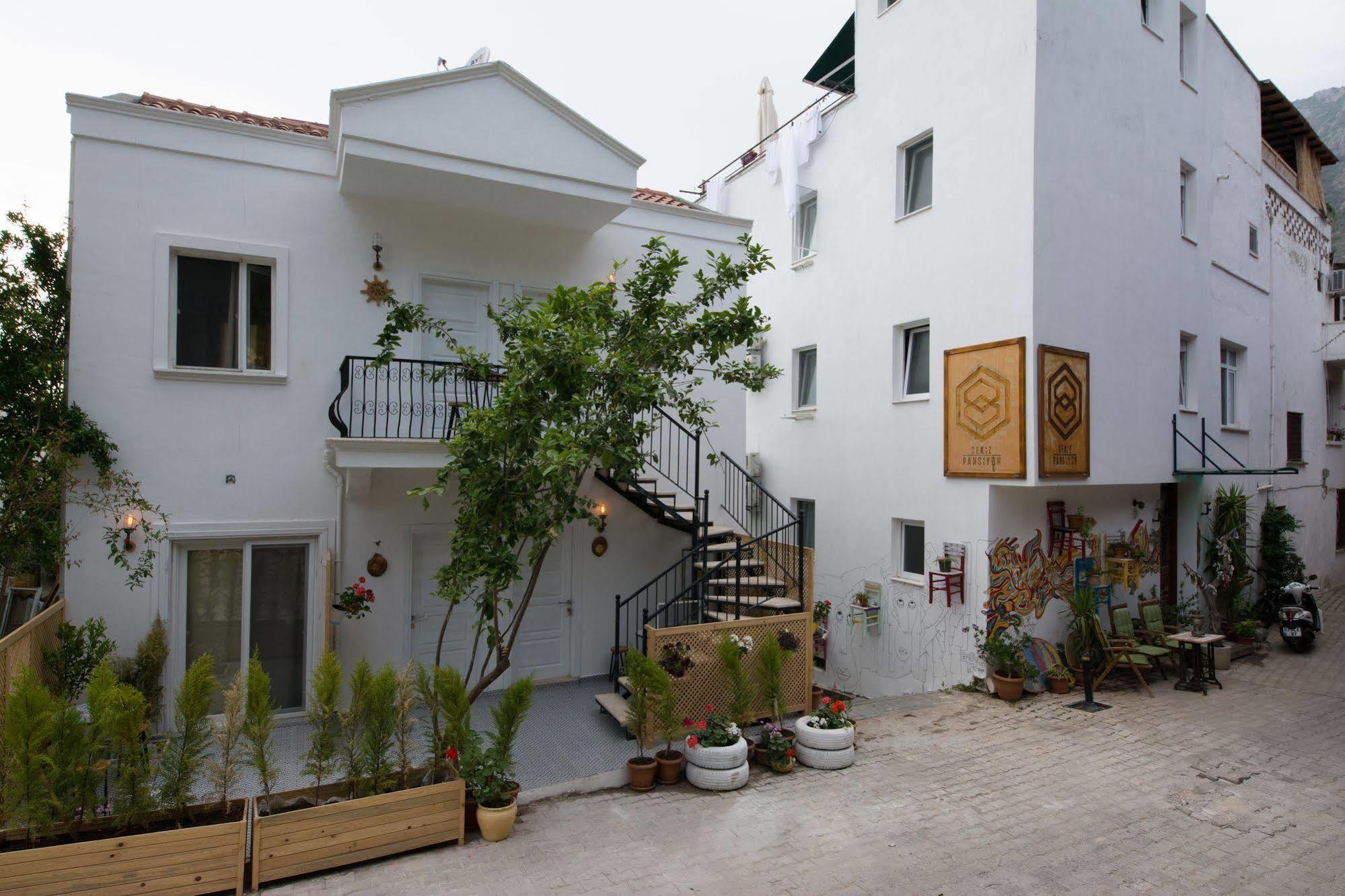 8 Pansiyon Kaş Exteriör bild